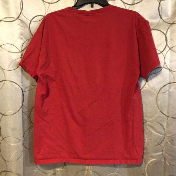 Tradition Driven By Freedom L T-Shirt Red Patriotic American Classic Truck Tee - Picture 4 of 6